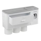 Magnetic toothbrush holder, drawer rack, toothpaste squeezer, toiletry set.