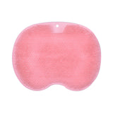 Non-slip silicone bath mat, back massage brush, foot rub tool.
