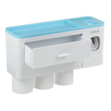 Magnetic toothbrush holder, drawer rack, toothpaste squeezer, toiletry set.