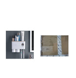 Magnetic toothbrush holder, drawer rack, toothpaste squeezer, toiletry set.