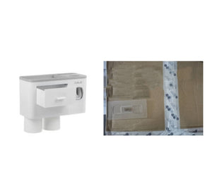 Magnetic toothbrush holder, drawer rack, toothpaste squeezer, toiletry set.