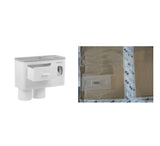 Magnetic toothbrush holder, drawer rack, toothpaste squeezer, toiletry set.