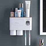 Magnetic toothbrush holder, drawer rack, toothpaste squeezer, toiletry set.