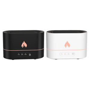 Silent flame aromatherapy machine, humidifier, atmosphere light, home decor.