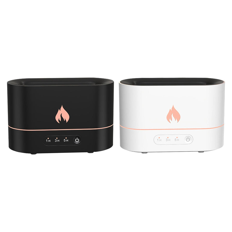 Silent flame aromatherapy machine, humidifier, atmosphere light, home decor.